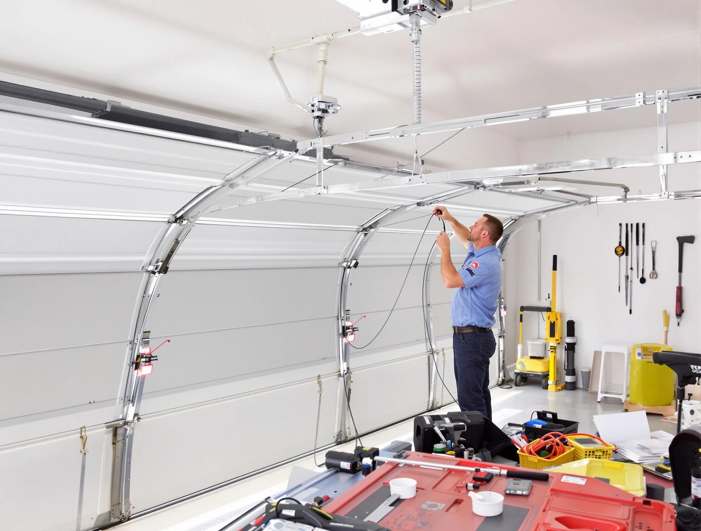 Garage door cable repair service by Saugus Garage Door Repair in Saugus