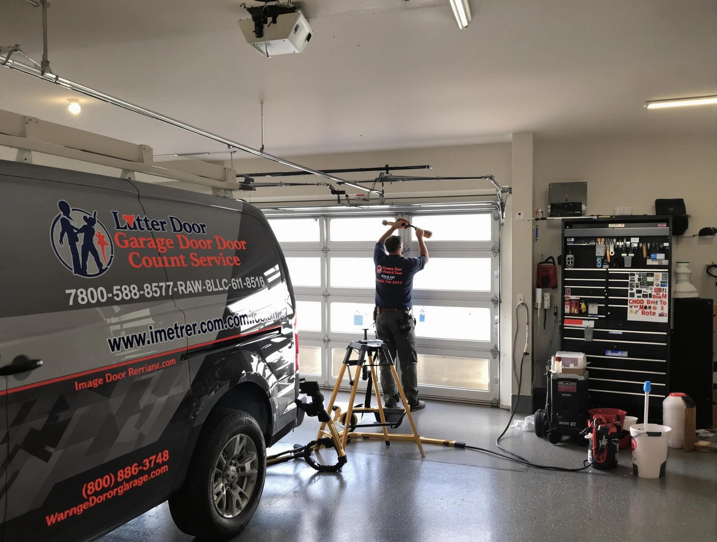 Saugus Garage Door Repair rapid response team performing same-day repair in Saugus