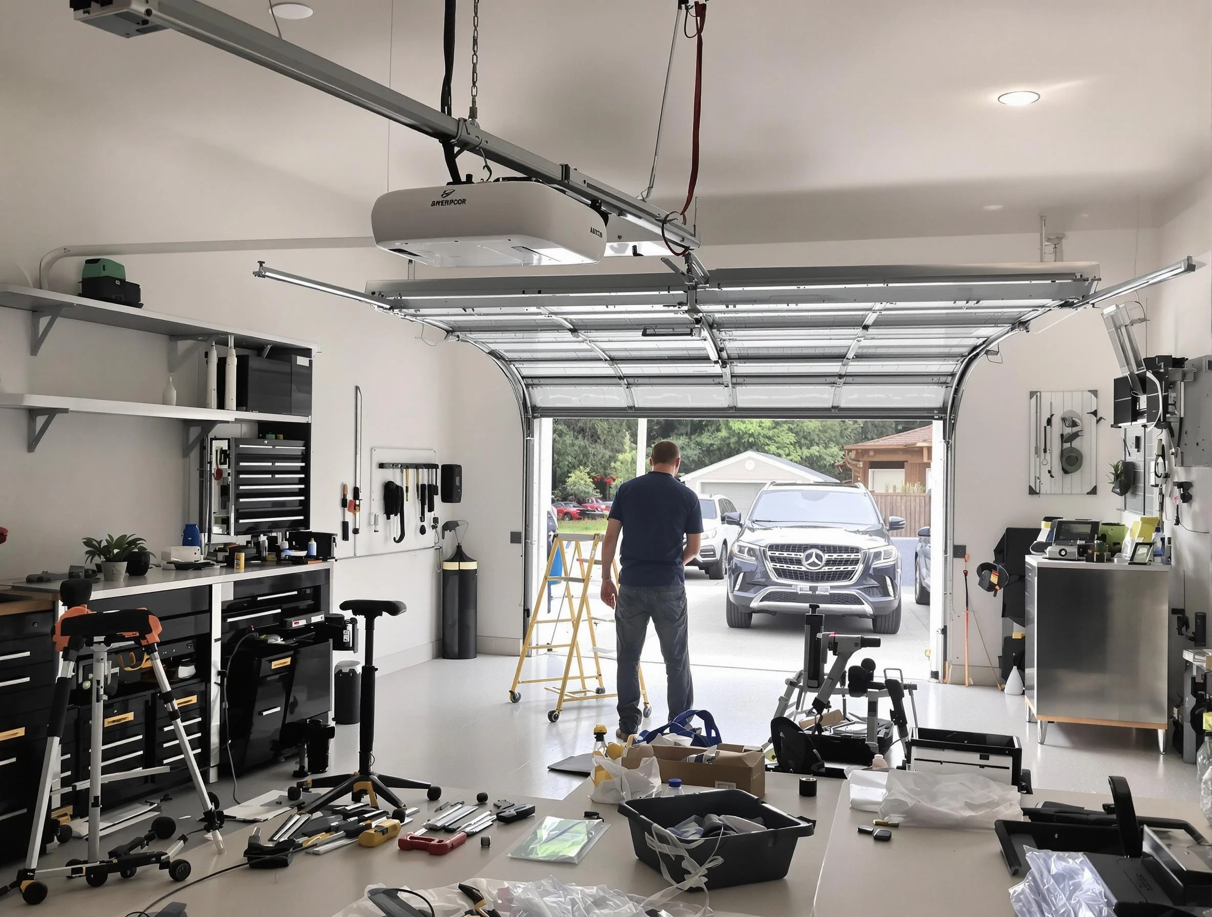 Garage door opener installation by Saugus Garage Door Repair in Saugus
