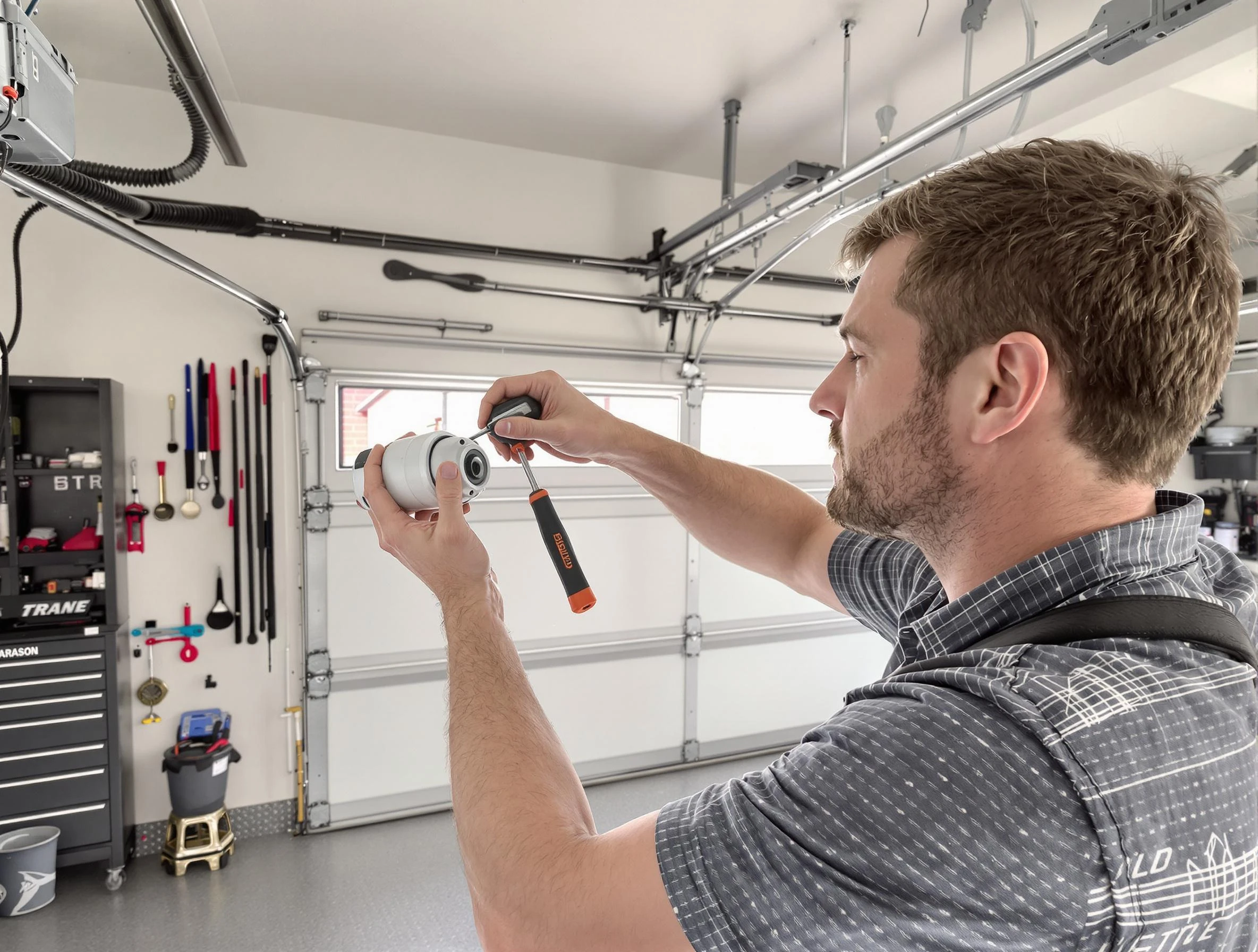 Garage door opener repair service by Saugus Garage Door Repair in Saugus